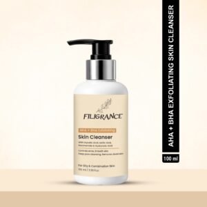 filigrance aha + bha exfoliating skin cleanser